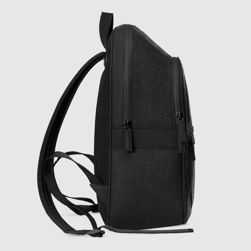 GG RUBBER-EFFECT BACKPACK